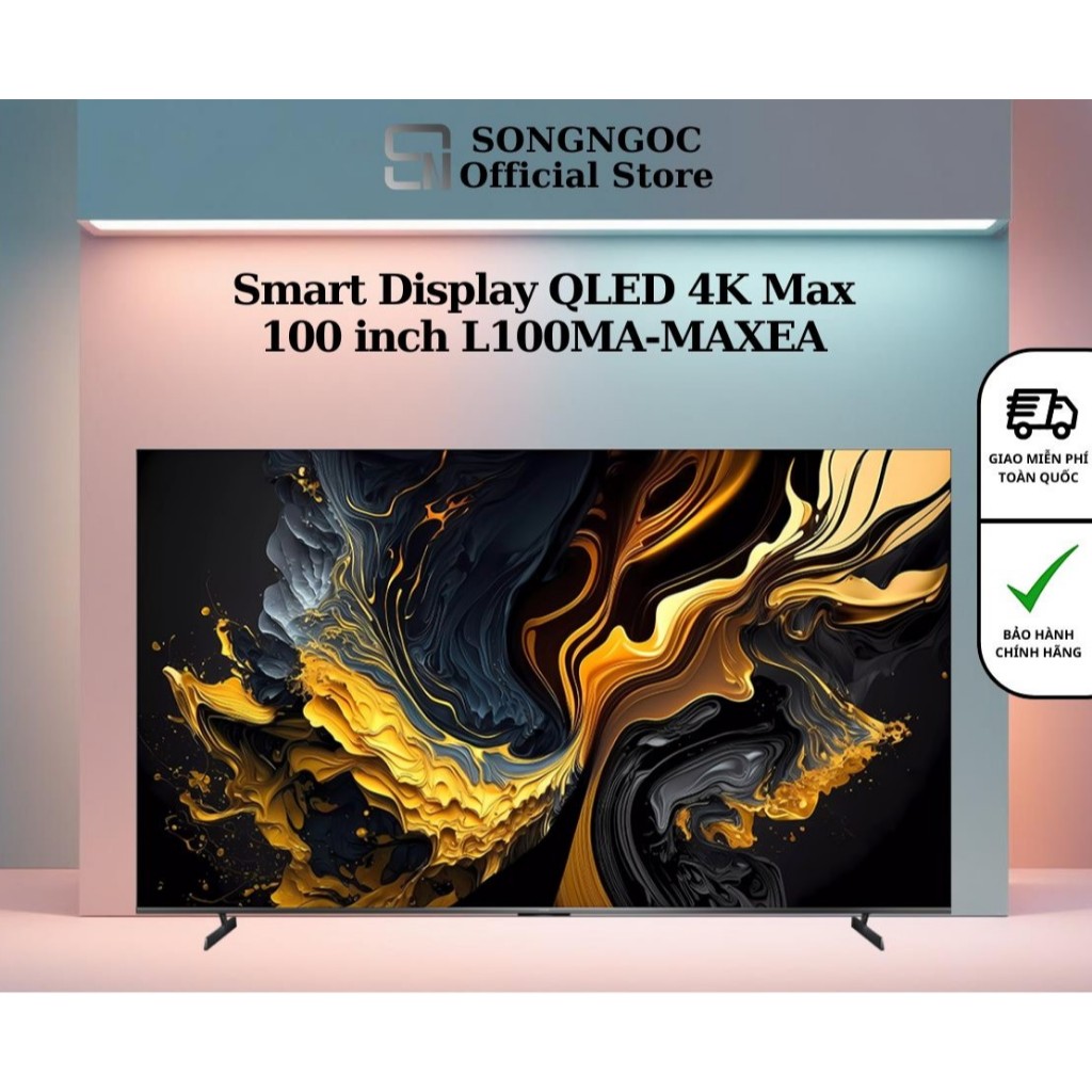 L100MA-MAXEA 100 Inch - Smart Display QLED 4K 85 Inch Max