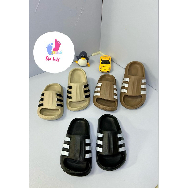 Dép Lê Bé 3 Sọc Thời Trang ,Năng Động , Chống Trơn Trượt