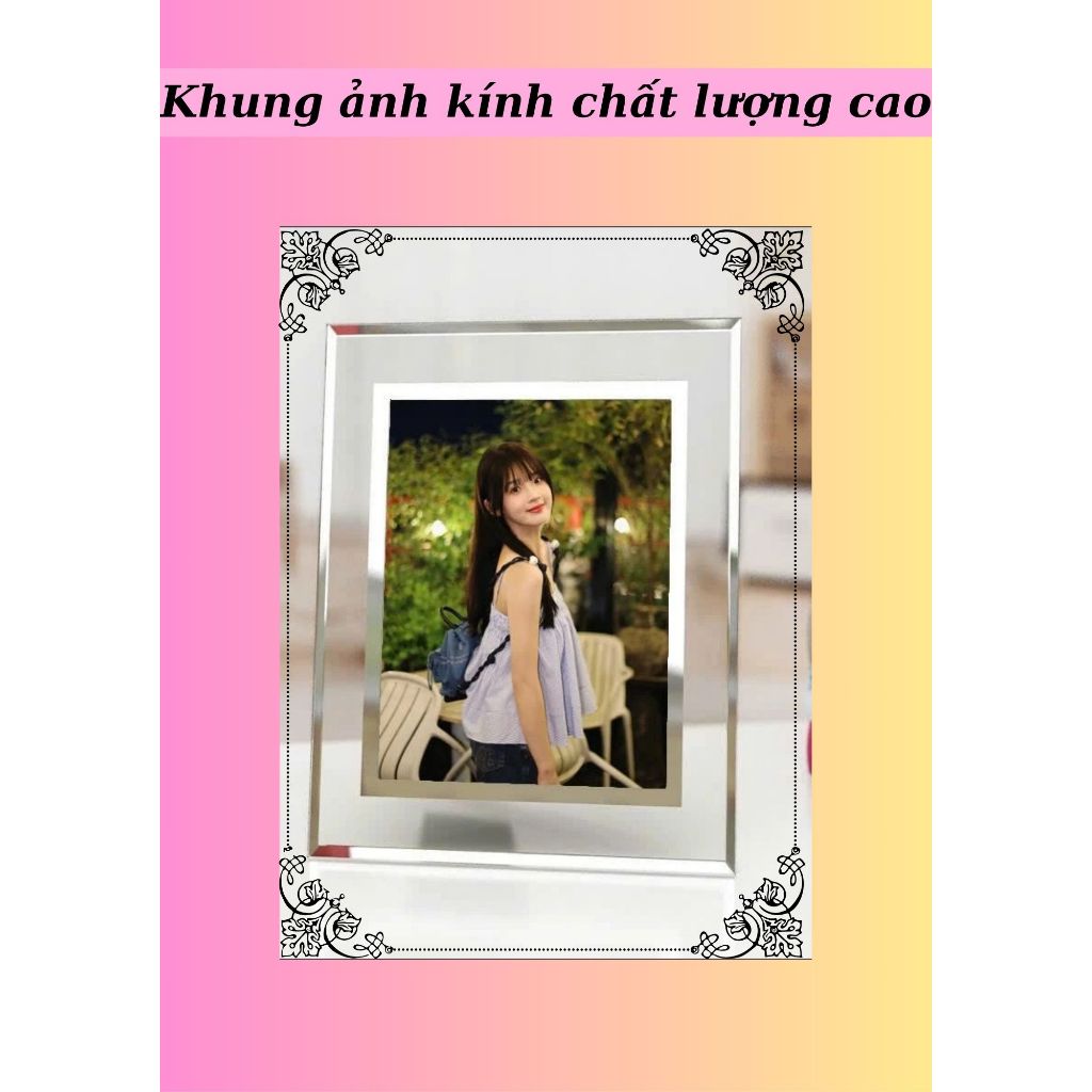 Khung Ảnh Để Bàn (khung kính) đủ kích thước 9x12, 10x15, 13x18, 15x21, in ảnh, khung ảnh hỏa tốc