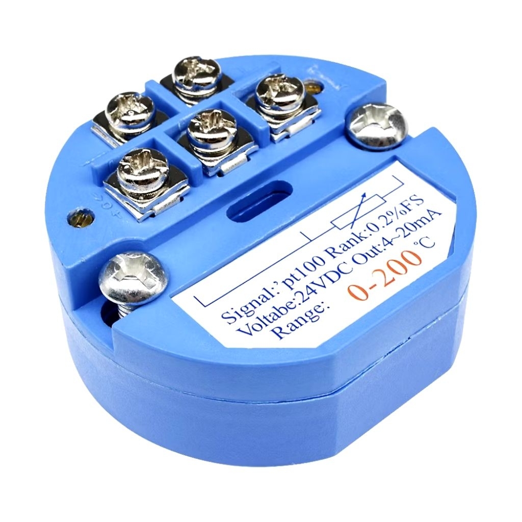 Rtd PT100 Từ 0 Đến 200° Bộ Cảm Biến Nhiệt Độ 4-20MA DC 24V
