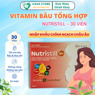 Vitamin Bầu Nutristill 90 – Bổ Sung DHA, EPA & Vitamin Cho Phụ Nữ Mang Thai & Cho Con Bú