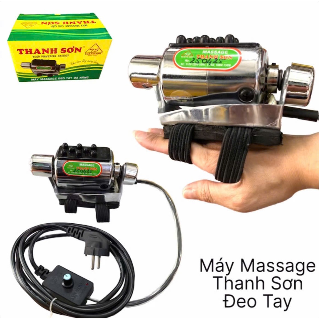 Máy massage Thanh Sơn đeo tay
