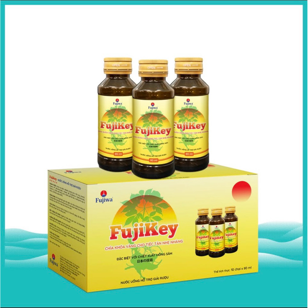 FUJIWA NƯỚC GIẢI RƯỢU ( chai )