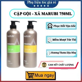  Dầu gội marubi keratin phục hồi hư tổn cho da đầu dầu bết ngăn gàu dầu gội keratin ngăn rụng tóc marubi 750ml 