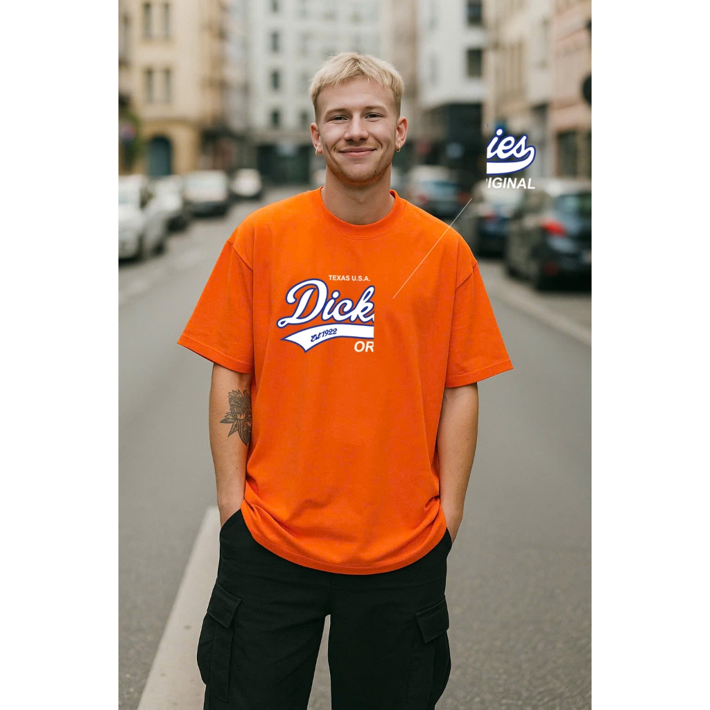 Tshirt  - áo thun màu cam
