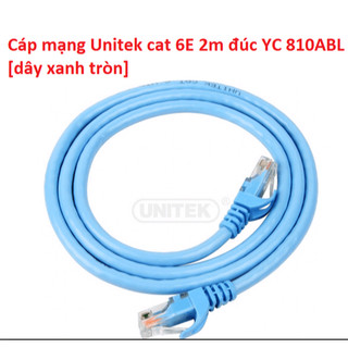 CÁP UTP CAT 6 - 3M UNITEK (Y-C 811ABL) hàng chính hãng fullbox , bảo hàng 18 tháng , 1 đổi 1