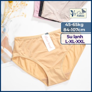 Quần lót su lạnh Thái Lan Sister hood 262 Bigsize XXL,Chíp su trơn,Mềm mát,Fom 45 đến 65kg,Co giãn 