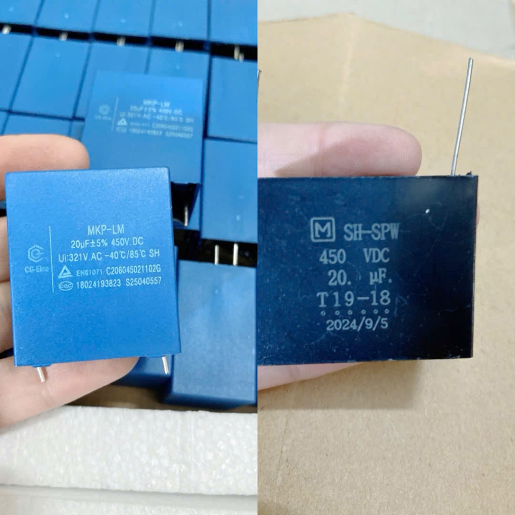 Tụ điều hoà 20UF- Tụ máy lạnh Daikin 20UF 450VDC