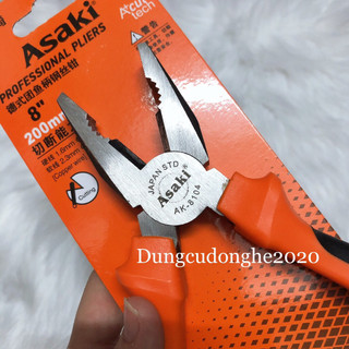 Kềm Răng 8” 200mm Asaki AK-8104