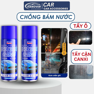 [CHÍNH HÃNG] Chai Xịt Tẩy Ố Kính, Phủ NANO Chống Bám Nước Xe Ô Tô PLC NHẬP KHẨU , Tẩy Cặn Canxi, Làm Bóng Kính Xe