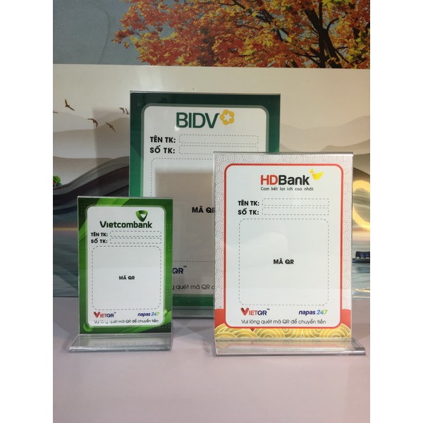 Chuyên sỉ Bảng quét QR code, QR bàn, QR mica có in mã theo yêu cầu, Bảng quét mã QR code Sản Xuất tr