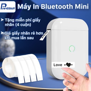  Máy in nhiệt mini cầm tay bluetooth BEEPRT AIYIN D11s in tem mã vạch nhãn dán logo sticker 