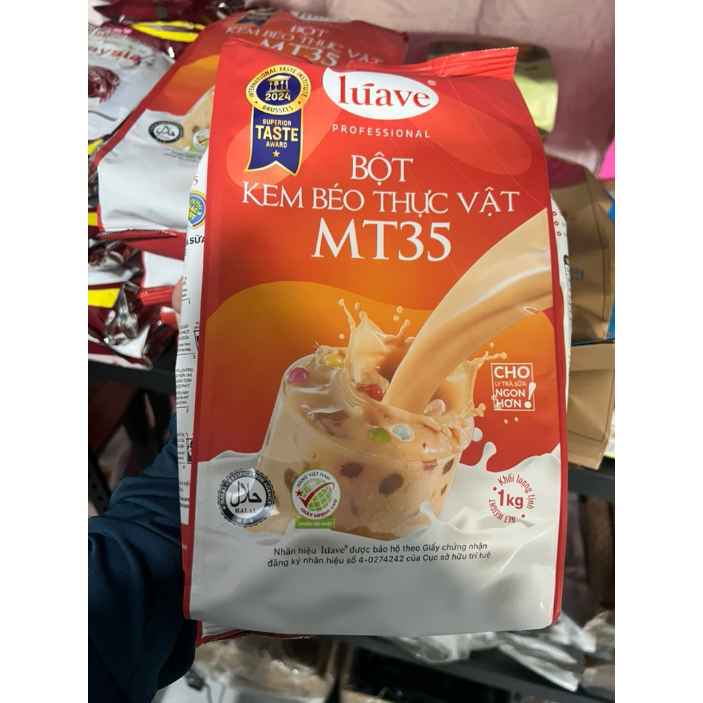 Bột Kem Béo MT35 Lúave 1kg - Bột Kem Béo Pha Trà Sữa