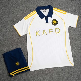 in tên số bộ áo bóng đá Al-nassr size người lớn và trẻ em nhiều mẫu màu 2