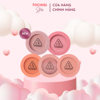  Phấn Má Hồng 3CE Mood Recipe Face Blush  Nude Peach - Mono Pink - Rose Beige - Full Off Charm - Delectable  