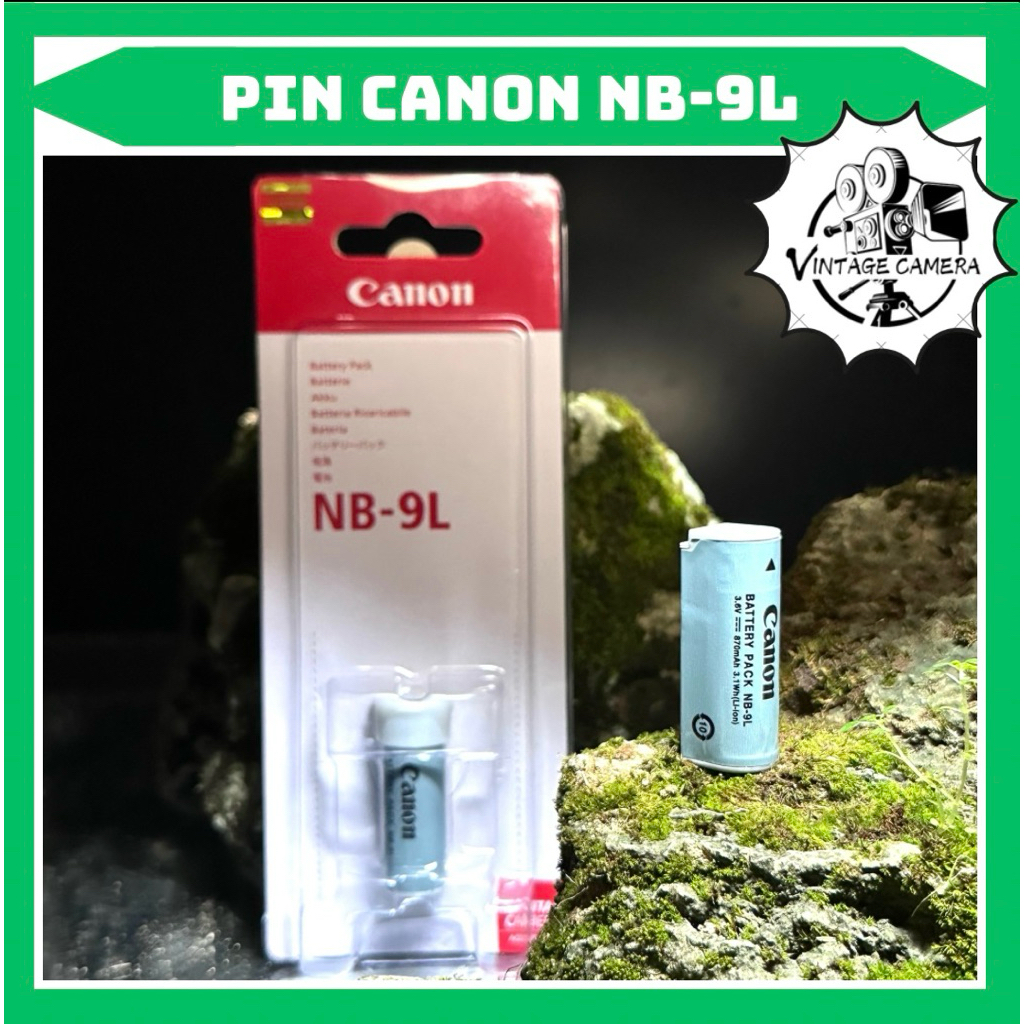 Pin Canon NB-9L cho PowerShot N, ELPH 530 HS, ELPH 520 HS, ELPH 510 HS, SD4500 IS.