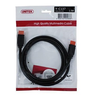 Cáp HDMI Unitek 1.5M ( YC137U ) Y137 hàng chính hãng fullbox , bảo hàng 18 tháng , 1 đổi 1