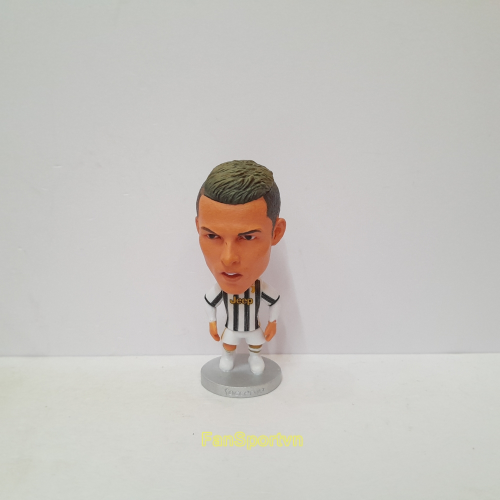 Mô hình tượng cầu thủ bóng đá Ronaldo 7 Juventus 2020 2021 home CR7 soccerwe kodoto prostars corinth