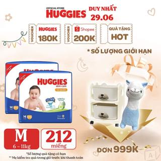 [KOL LIVE] Combo 2 Tã quần Huggies Skincare Mega Jumbo M106/L96+8/XL84+4/XXL76+4