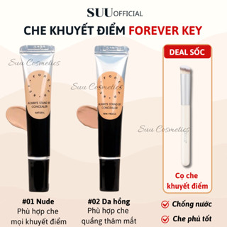 [FOREVERKEY] Kem Che Khuyết Điểm Quầng Thâm Mắt Mụn Che Hình Xăm Dạng Tuýp 10g FOREVER KEY Đủ Tone Màu Da