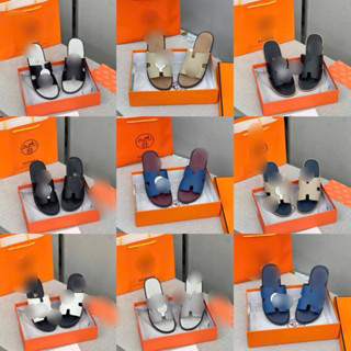 Dép Hermess đế gỗ nam, dep lê quai ngang HM đế gỗ full box [ ảnh + video thật ] Monaco Shop