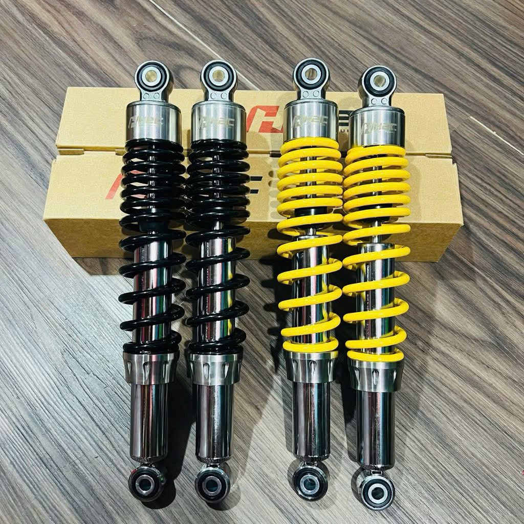 Phuộc Nice H2C/Nice X1r Wave/dream/funeo/fuled/Wave125/Axelo/PG1...(Tích hợp sẵn Đôn inox-Chén phuộc