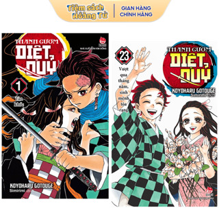  Truyện tranh - Thanh Gươm Diệt Quỷ  Lẻ tuỳ chọn Tập 1 đến 23  - NXB Kim Đồng 