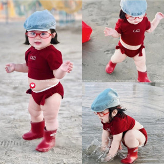 [Chỉ Bán Loại 1] SET BIKINI 2 MẢNH CHO BÉ GÁI - ĐỒ BƠI 2 MẢNH CHO BÉ GÁI - SET BIKINI C.A.Z.I - Hana Kids By Quynh Cao