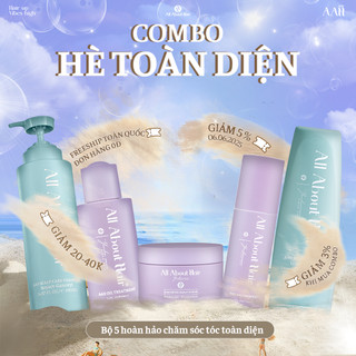 COMBO 3SP All About Hair Gội Ủ Xả giúp phục hồi hư tổn nặng, dưỡng ẩm cho tóc của bạn chắc khoẻ