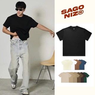 Áo thun trơn unisex form BOXY local brand SAGONIZ chất cotton phong cách clean fit, streetwear đơn giản, dễ phối đồ