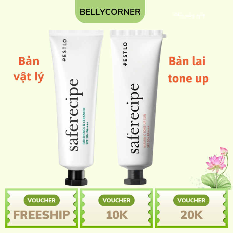 Kem chống nắng PESTLO Safe Recipe Sun Essence SPF50 PA++++ 50ml