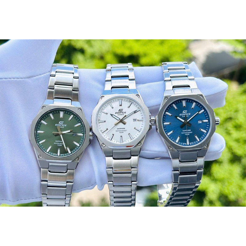 [Chính Hãng 100%] Đồng Hồ Nam Casio Edifice EFR-S108D (108) Máy Quartz (Pin) Kính Sapphiare Mặt Siz 