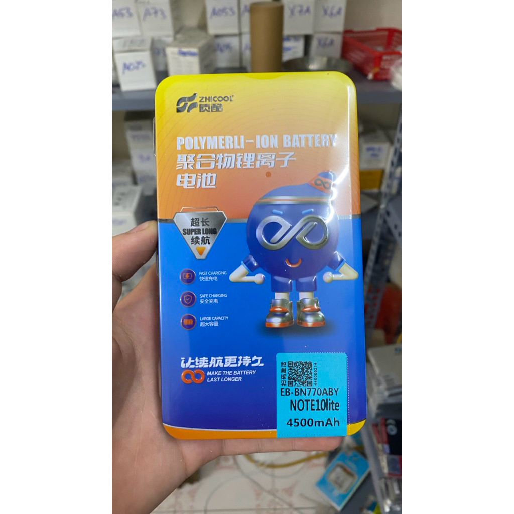 Pin Samsung Galaxy Note 10 Lite, N770F, EB-BN770ABY, 4500 mAh                        ZHICOOL