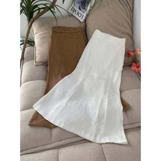 Chân Váy EP Đuôi Cá Chất Dập Li Gân Midi 2M