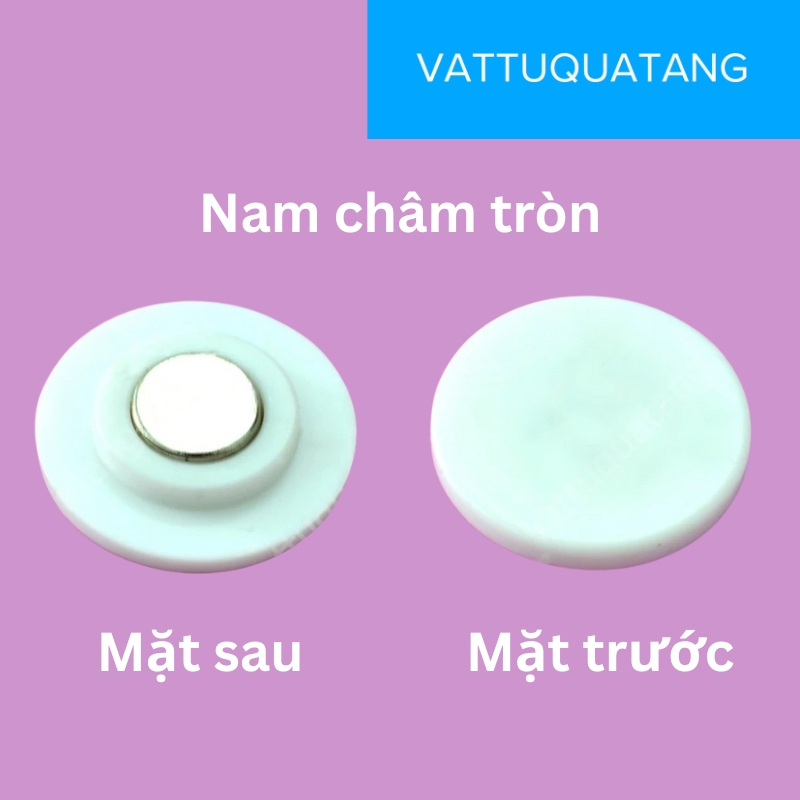 Nam châm tròn huy hiệu