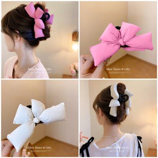 Kẹp Tóc Nơ Phồng Kẹp Càng Cua, Kẹp Dễ Thương Nhiều Màu Cho Nữ Zichi KLNBONG08