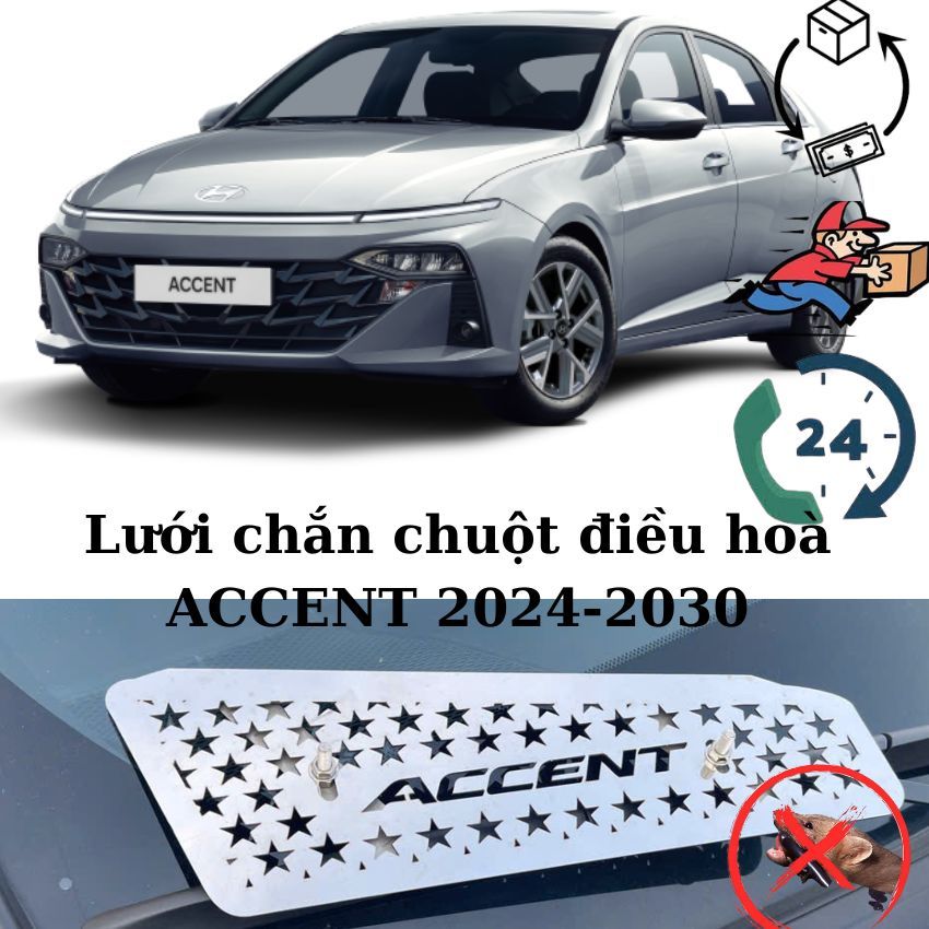 Lưới chắn chuột điều hoà Hyundai Accent