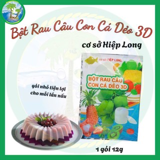 1 GÓI BỘT RAU CÂU CON CÁ DẺO{12 G}