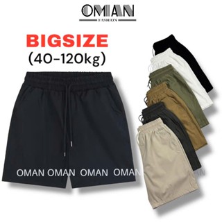 [BIGSIZE 40-120kg] Quần short đùi kaki OMAN mỏng mát form chuẩn dáng trên gối