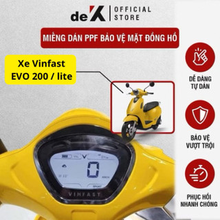  Miếng dán ppf bảo vệ mặt đồng hồ xe điện Vinfast Evo 200 Evo Grand   vin Feliz  theon - vento klara. dán xe điện vin 