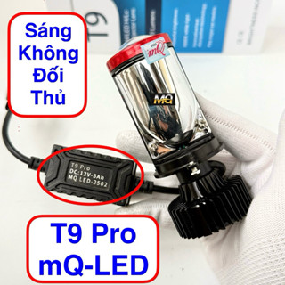 Đèn Pha Led Bi Cầu T9 Pro mQ - LED H4 ( Ko Lắp Điện Máy ) R02.