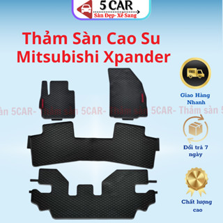  Thảm LÓT SÀN Cao su xe Mitsubishi Xpander 2018 - 2025- Hàng cao su đúc không mùi 