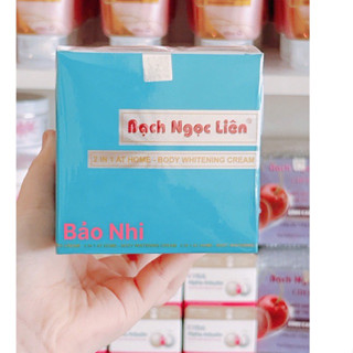 Kem dưỡng trắng da Bạch Ngọc Liên 2 in 1 At Home - Body Whitening Cream 90g, mờ thâm, nám sáng da