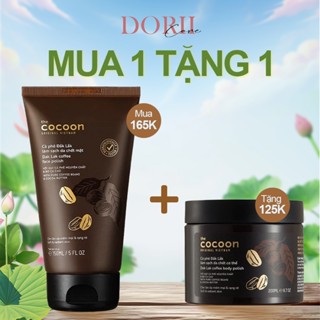 Tẩy Da Chết Mặt Cocoon Cà Phê Đắk Lắk  Dak Lak coffee face polish 150ml tặng tẩy bào chết