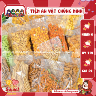   Túi 100G  Snack ăn vặt tổng hợp tự chọn bánh quẩy sấy giòn bim bim đồ ăn vặt các loại 