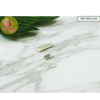 {SET 10 CÁI} Nẹp / Kẹp có răng làm vòng cổ choker, nẹp ruy băng các cỡ