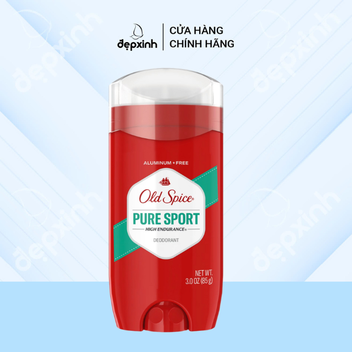 Sáp khử mùi Old Spice High Endurance Deodorant Hương Pure Sport Năng Động 85g