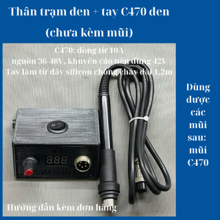 Bộ C470_ V3 Nóng nhanh trạm hàn C470 mỏ hàn C470 trạm DIY 
