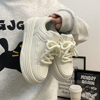 Giày thể thao nữ Liza Lavanda phối trắng đế độn 5cm kiểu dáng Hàn Quốc