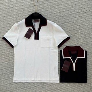 [Hight Quality] - Polo  - Polo Cổ Len Bẻ Vân Chìm Tinh Tế Phối Túi Áo Thêu Logo Nam Nữ - Chuẩn Hàng QC Loại 1 Có Sẵn